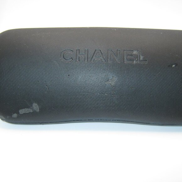 Rare Authentic Chanel 5009 Black Sunglasses w/quilted arms - Picture 8 of 9